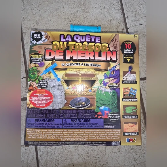 Merlin's Treasure Quest RMS Games Class One LED Project 10 Activities - Picture 2 of 2